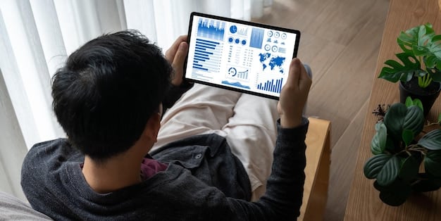 A split-screen image showing a creator’s TikTok analytics dashboard on one side, displaying key metrics like views, likes, and shares, and the TikTok video editing interface on the other side, illustrating a creator optimizing their video content.