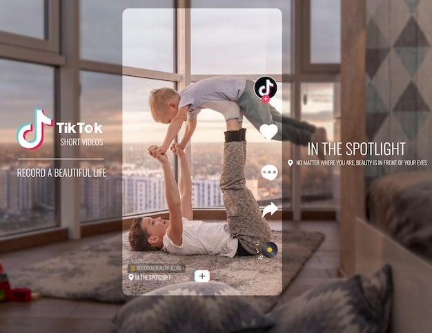 A split-screen showing two TikTok profiles, one poorly optimized with a blurry profile picture and generic bio, and the other well-optimized with a clear headshot, concise bio, and highlighted content.