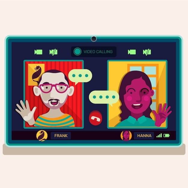 A split-screen showing two people (an influencer and a brand representative) engaged in a constructive, friendly negotiation via video call. Both are smiling and gesturing positively.