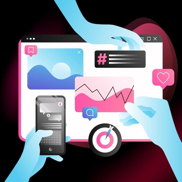 A data dashboard displaying Instagram analytics, including engagement rates, follower growth, and top-performing posts. The dashboard features colorful charts and graphs that illustrate key metrics and trends.