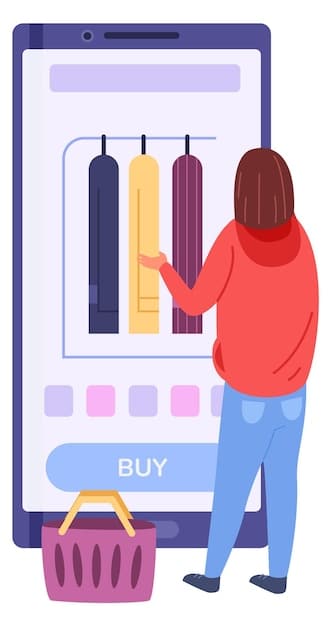 A screenshot of a Shein order tracking page, highlighting the importance of monitoring the progress of returned items. The background is a blurred image of a person using a smartphone to track a package.