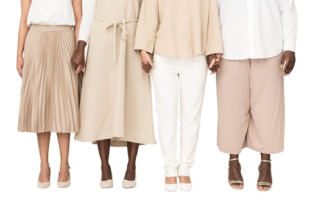 A collage of Shein workwear outfits, showcasing blazers, skirts, blouses, and dresses in neutral and professional colors. The image emphasizes the variety and stylishness of the collection, with a focus on affordability.