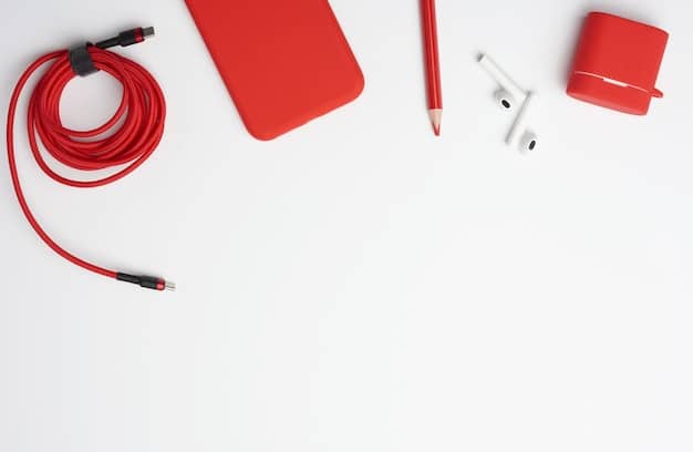 A close-up shot of a selection of Temu's bestselling phone accessories, including colorful phone cases, fast chargers, and pop sockets, arranged on a clean white surface.