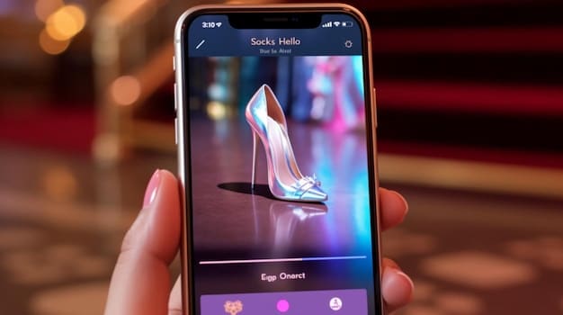 A close-up shot of a smartphone screen displaying the TikTok Shop interface with a fashionable item prominently featured. The image highlights key elements like product details, pricing, and a clear 
