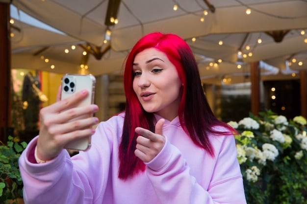 A close-up shot of a micro-influencer's Instagram feed on a mobile phone, highlighting high engagement rates (likes and comments) on a fashion-related post. The image visually represents the engaged audience of a micro-influencer.