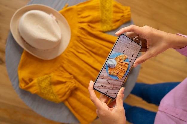 A close-up shot of a fashion influencer's smartphone displaying a time management app. The app features a well-organized schedule with color-coded tasks for photoshoots, editing, meetings, and personal time. The interface is clean and user-friendly, illustrating how Fashion Influencer Time Management: Balancing Content Creation and Personal Life in 2025 is aided by technology.