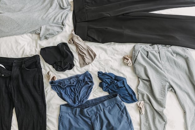 A close-up shot of various plus-size clothing items from Shein laid out on a bed, showcasing the textures, colors, and details of the fabrics. The items include a ribbed sweater, a floral print dress, and a pair of denim jeans. Tags are visible, and the focus is on the quality and appearance of the clothing up close. The image captures the essence of a Shein Plus-Size Clothing Haul: Honest Review and Fit Guide for 2025 with detailed textures and colors.