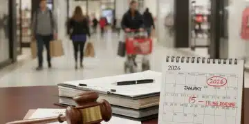 Gavel and legal documents representing new consumer protection laws in 2026.