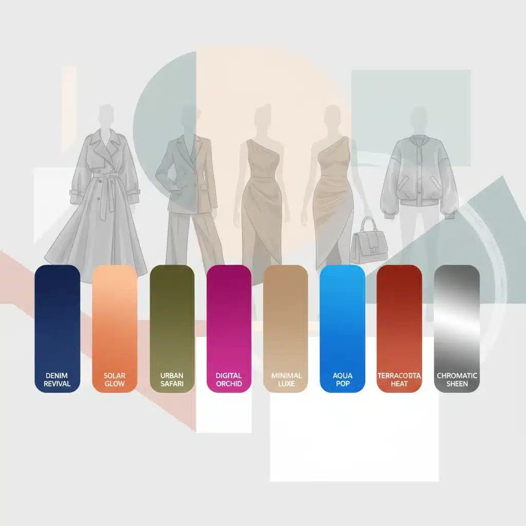 2026 Fashion Color Palettes: Top 8 Hues for Collections