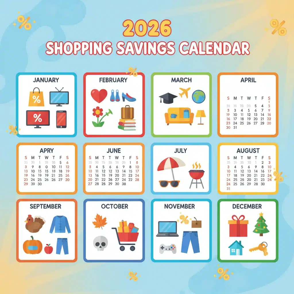 Seasonal Shopping Calendar 2026: Save Big All Year Round