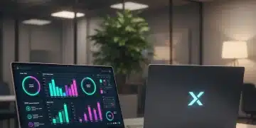 First Look Review: Examining 2 Cutting-Edge Laptops for Productivity and Battery Life in January 2026 Two cutting-edge laptops, one open displaying productivity software, the other closed, symbolizing advanced technology and efficient work.