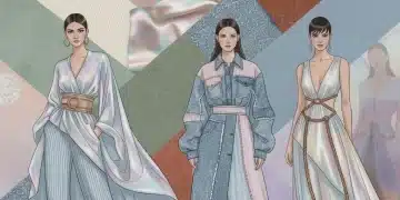 Q3 2026 Fashion Forecast: Emerging Color Palettes & Must-Have Textures for the US Market Q3 2026 fashion trends mood board with evolving color palettes and innovative textures.